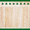 Wood T&G Shamrocks